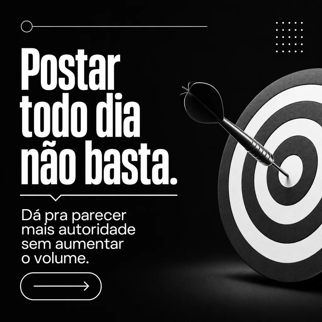 Postar todo dia não basta